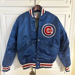 Vintage 1980s to 1990s Chicago Cubs Felco N.Y. warmup jacket